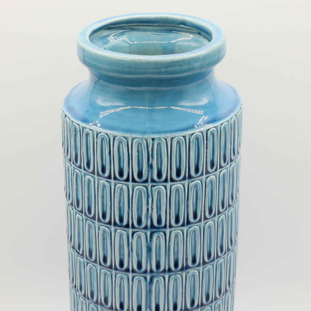 Ceramic Vase, Blue