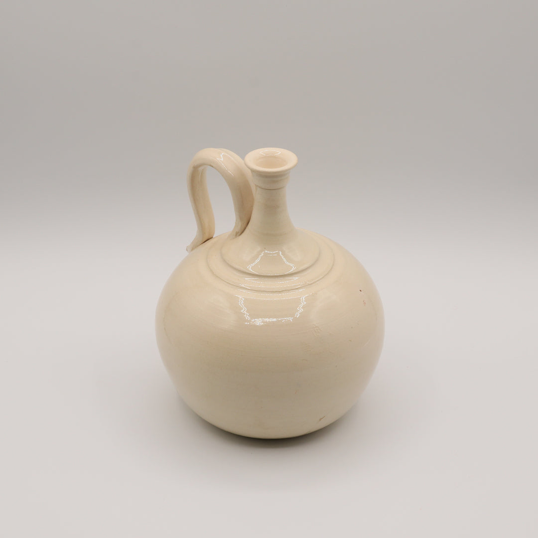Ceramic Vase, Cream