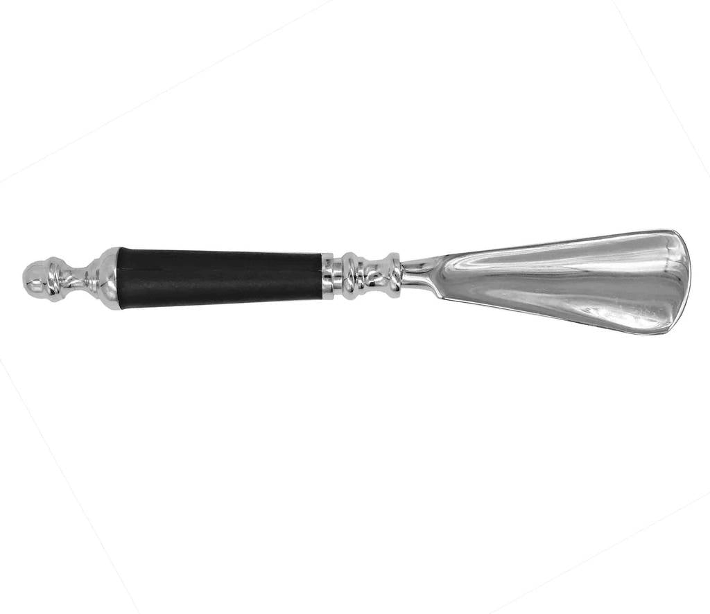 Shoe Horn, Leather Handle