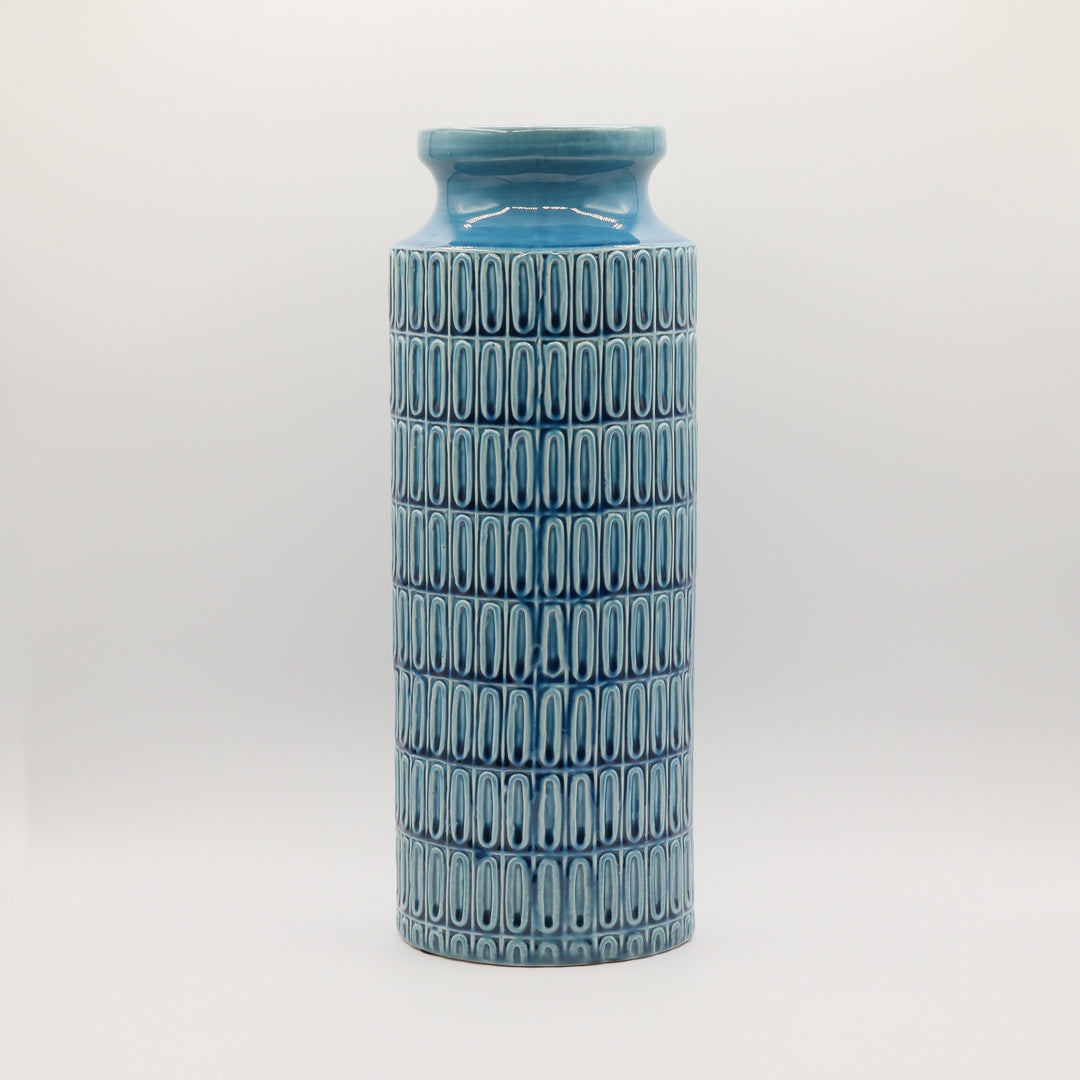 Ceramic Vase, Blue