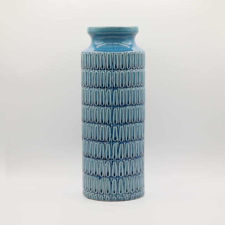 Ceramic Vase, Blue